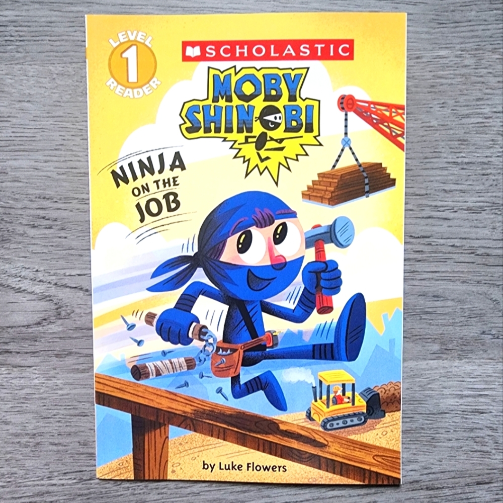 Moby Shinobi Ninja on the Job Children's Illustrated Fiction Book Series